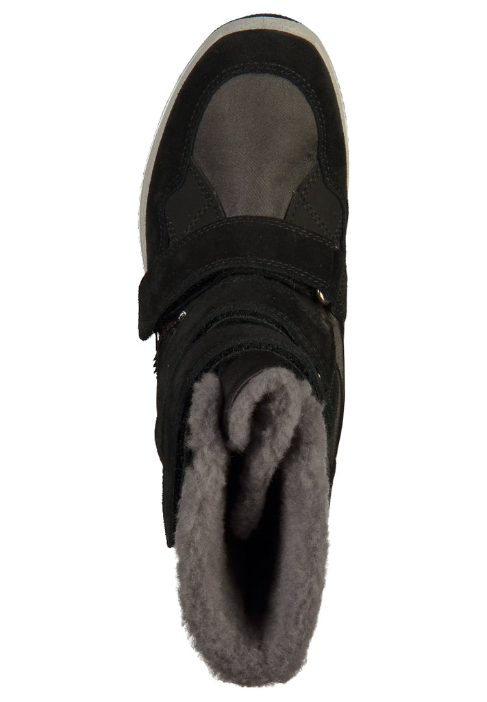 Superfit Stiefelette Leder/Textil Schwarz - surf4shoes