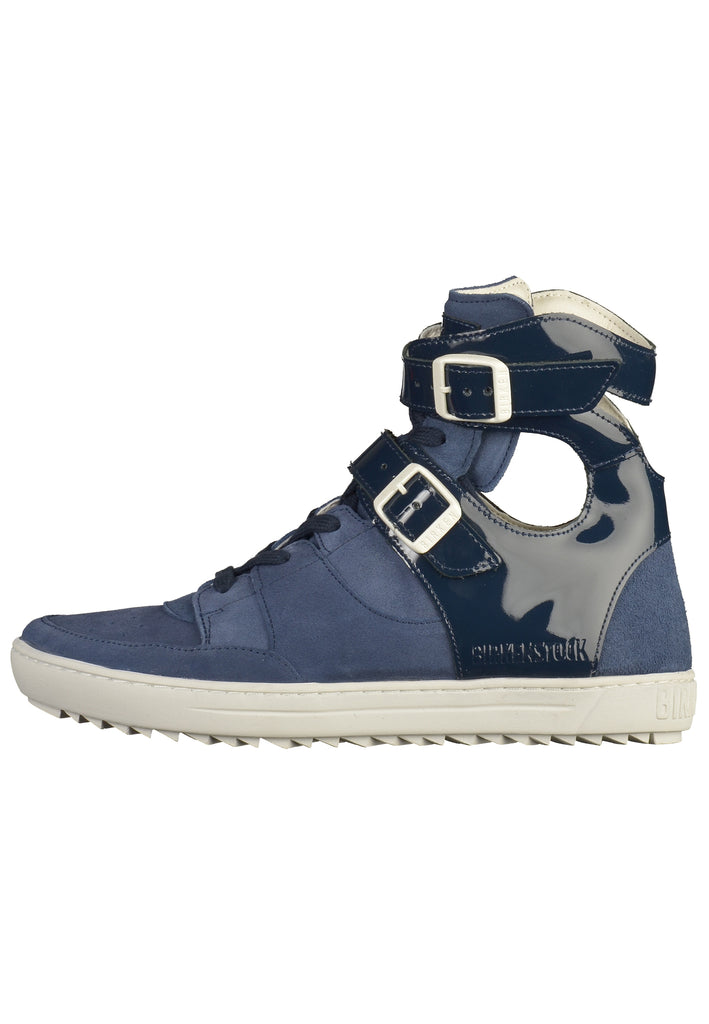Birkenstock Sneaker Naturleder Navy - surf4shoes