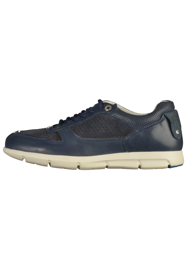 Birkenstock Sneaker Naturleder Navy - surf4shoes