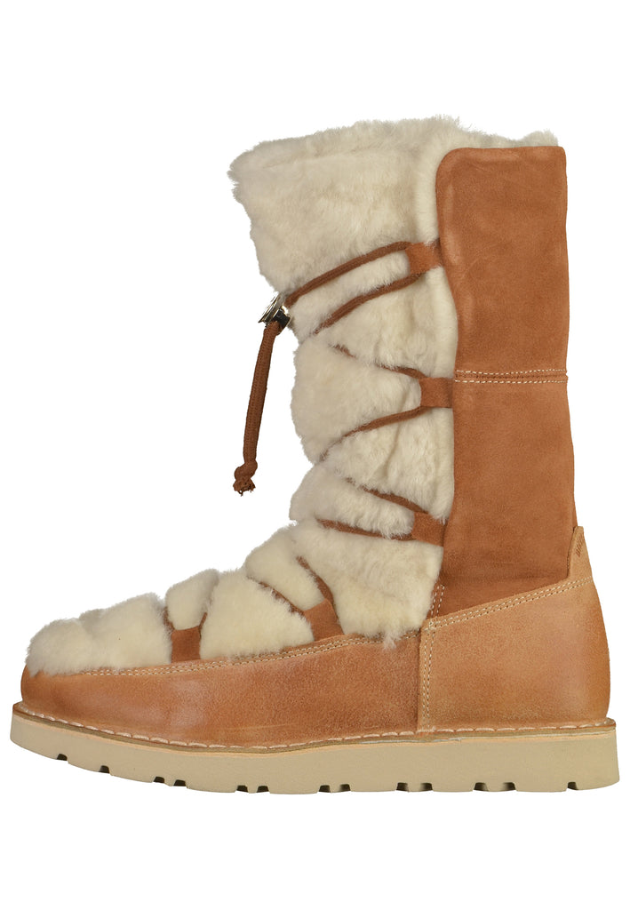 Birkenstock Stiefel Veloursleder Nut - surf4shoes