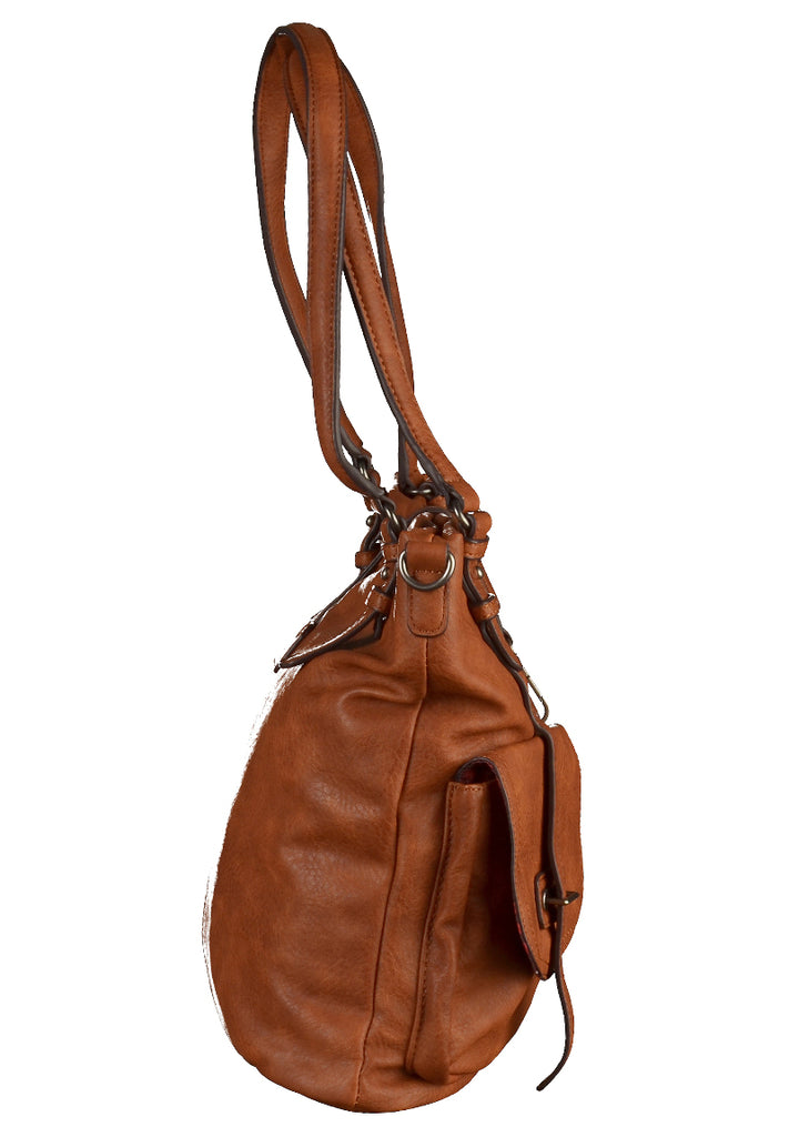 Tamaris Taschen Lederimitat Braun - surf4shoes