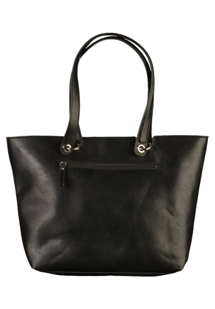 Tamaris Taschen Lederimitat Schwarz - surf4shoes