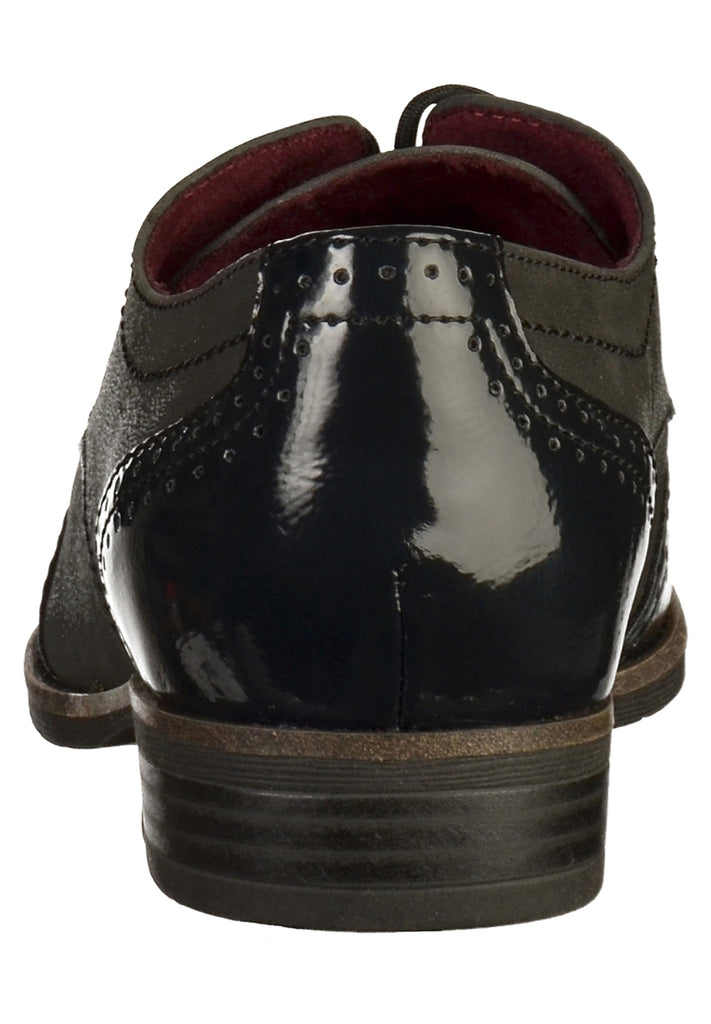 Tamaris Halbschuhe Leder/Synthetik Navy - surf4shoes