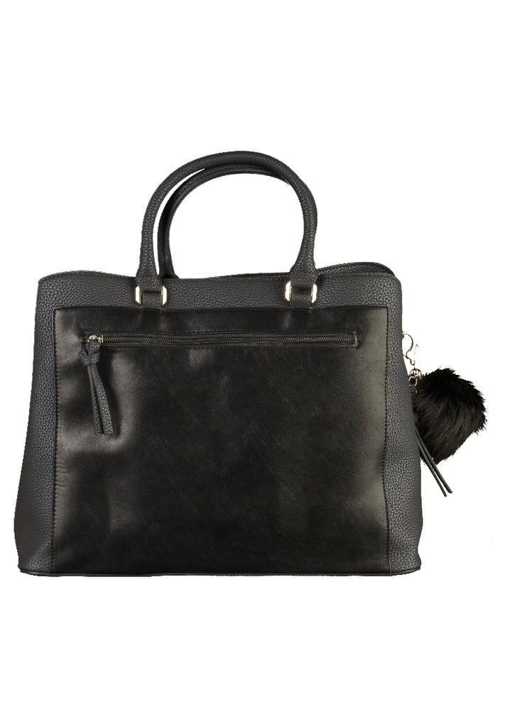 Tamaris Taschen Lederimitat Schwarz - surf4shoes