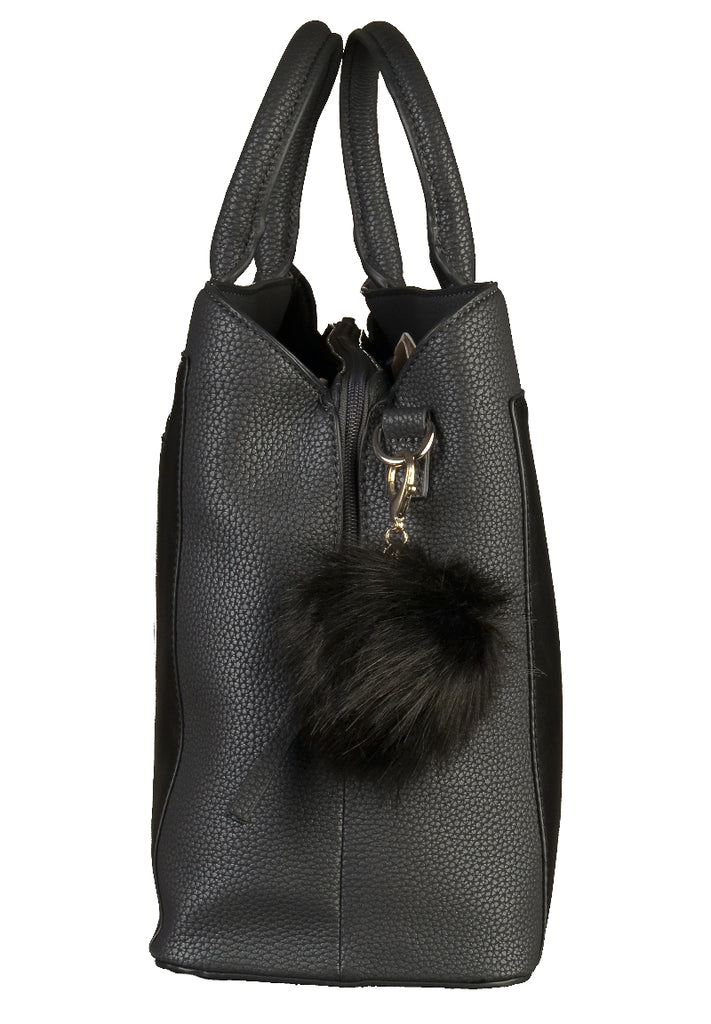 Tamaris Taschen Lederimitat Schwarz - surf4shoes