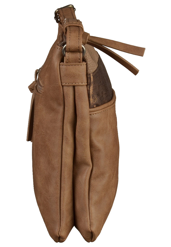 Tamaris Taschen Lederimitat Braun - surf4shoes