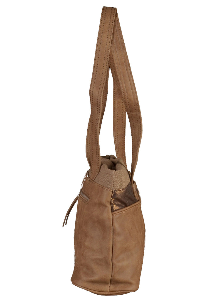 Tamaris Taschen Lederimitat Braun - surf4shoes