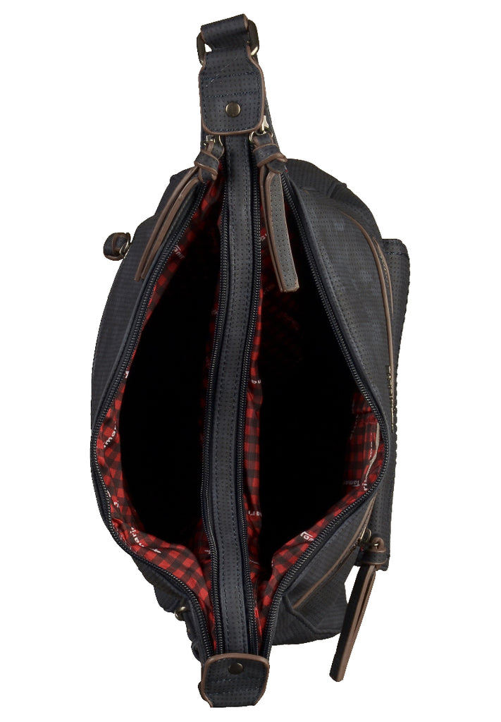 Tamaris Taschen Lederimitat Blau - surf4shoes