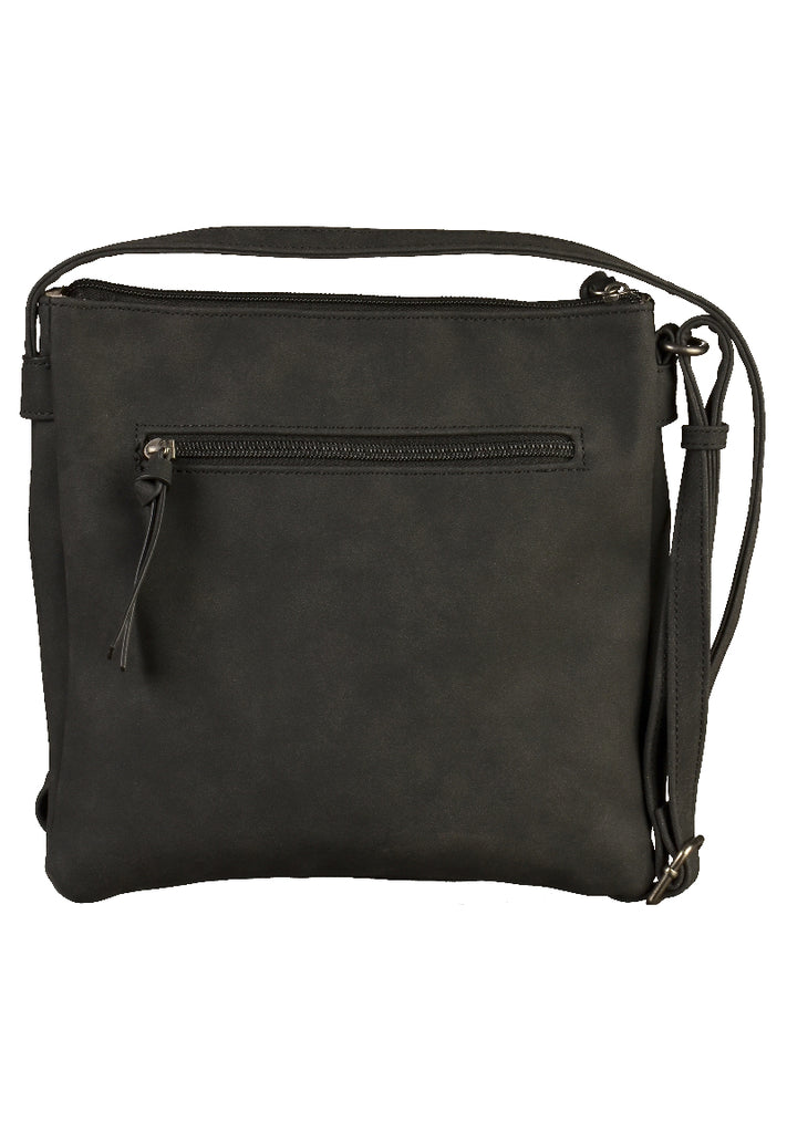 Tamaris Taschen Lederimitat Schwarz - surf4shoes