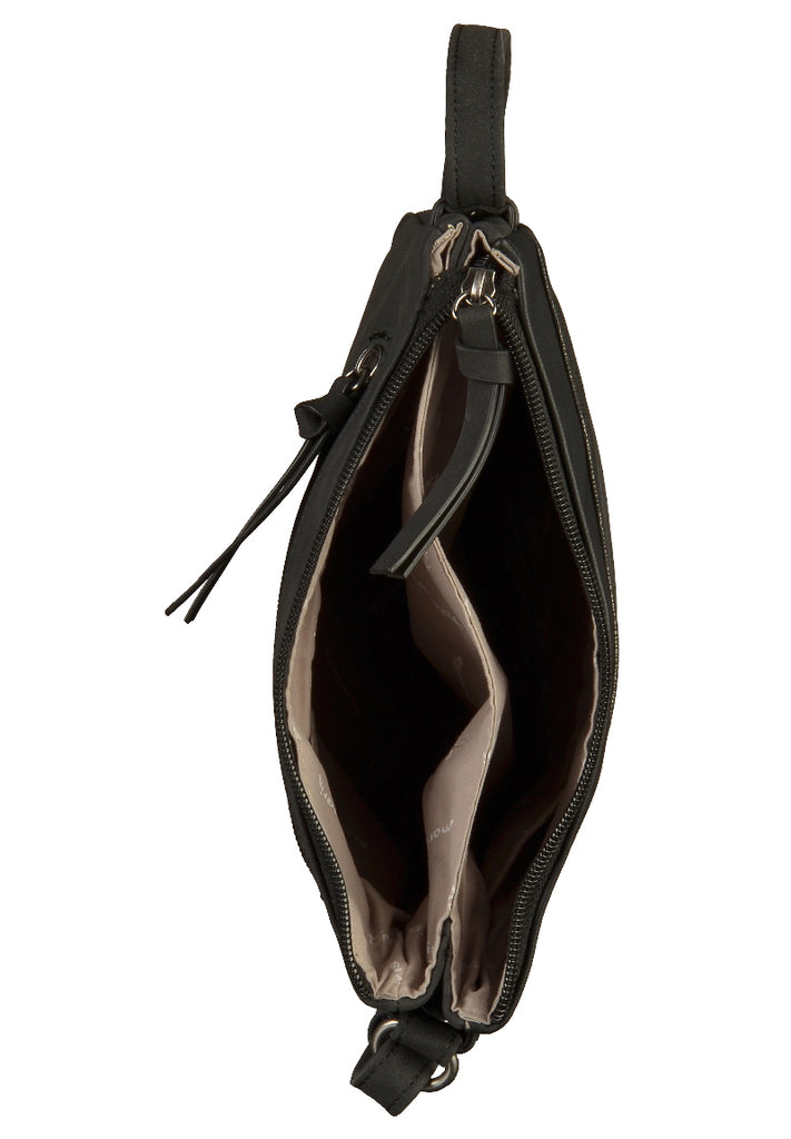 Tamaris Taschen Lederimitat Schwarz - surf4shoes