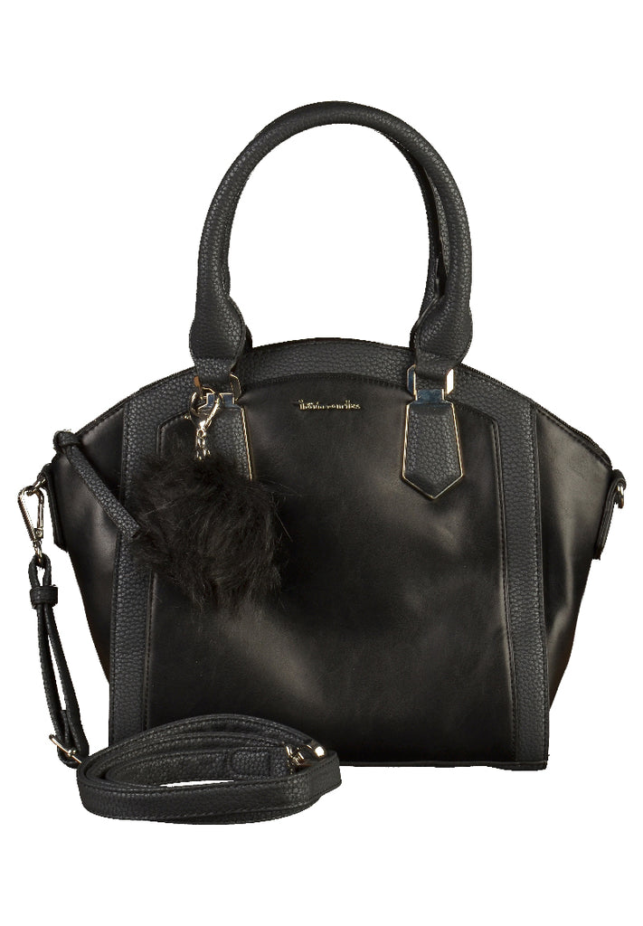 Tamaris Taschen Lederimitat Schwarz - surf4shoes