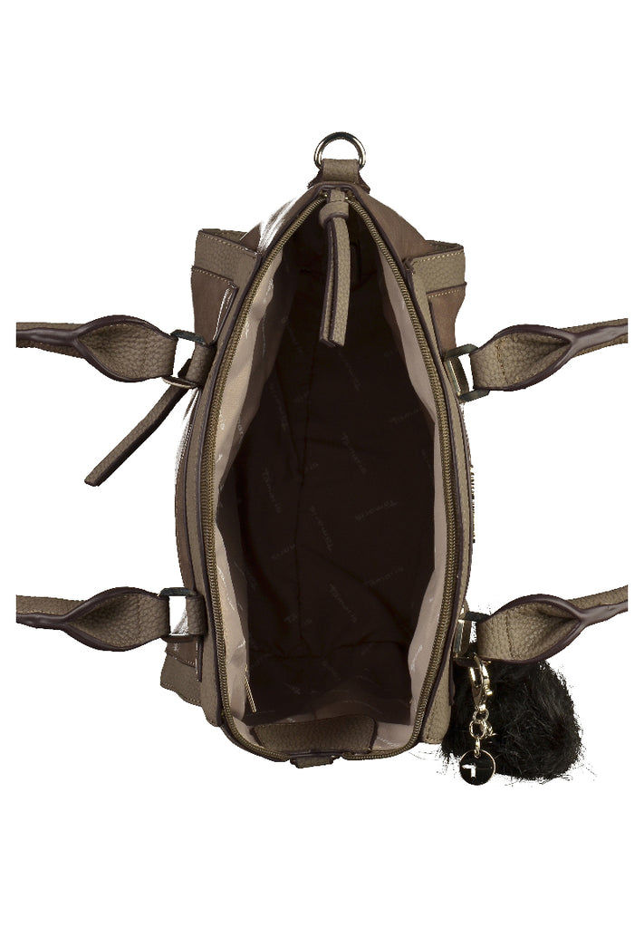 Tamaris Taschen Lederimitat Dunkelgrau - surf4shoes