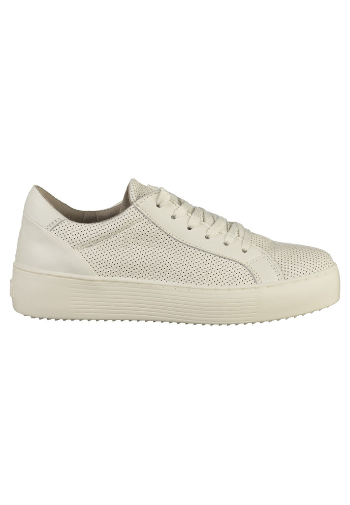Tamaris Sneaker Leder Weiß - surf4shoes