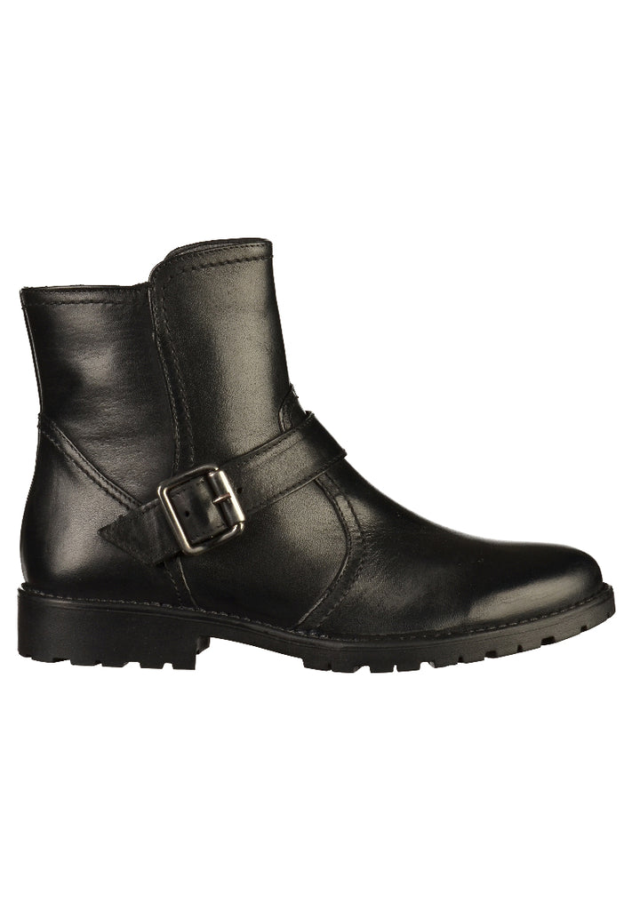 Tamaris Stiefelette Leder Schwarz - surf4shoes