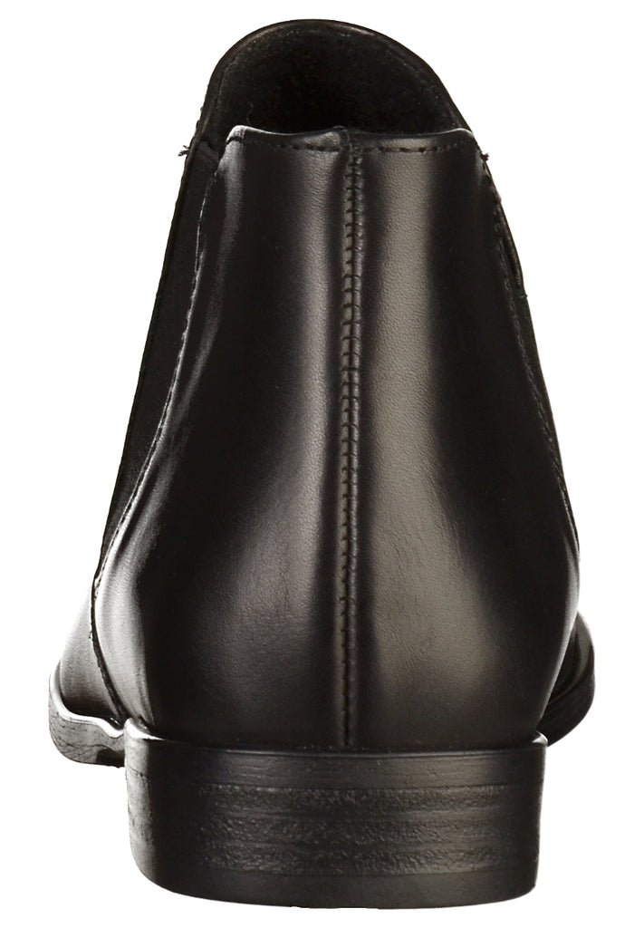 Tamaris Stiefelette Leder Schwarz - surf4shoes