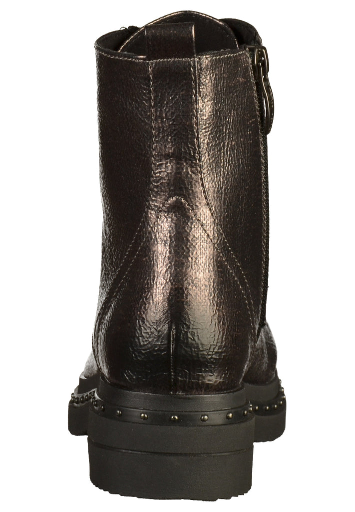 Tamaris Stiefelette Lederimitat Platinum - surf4shoes