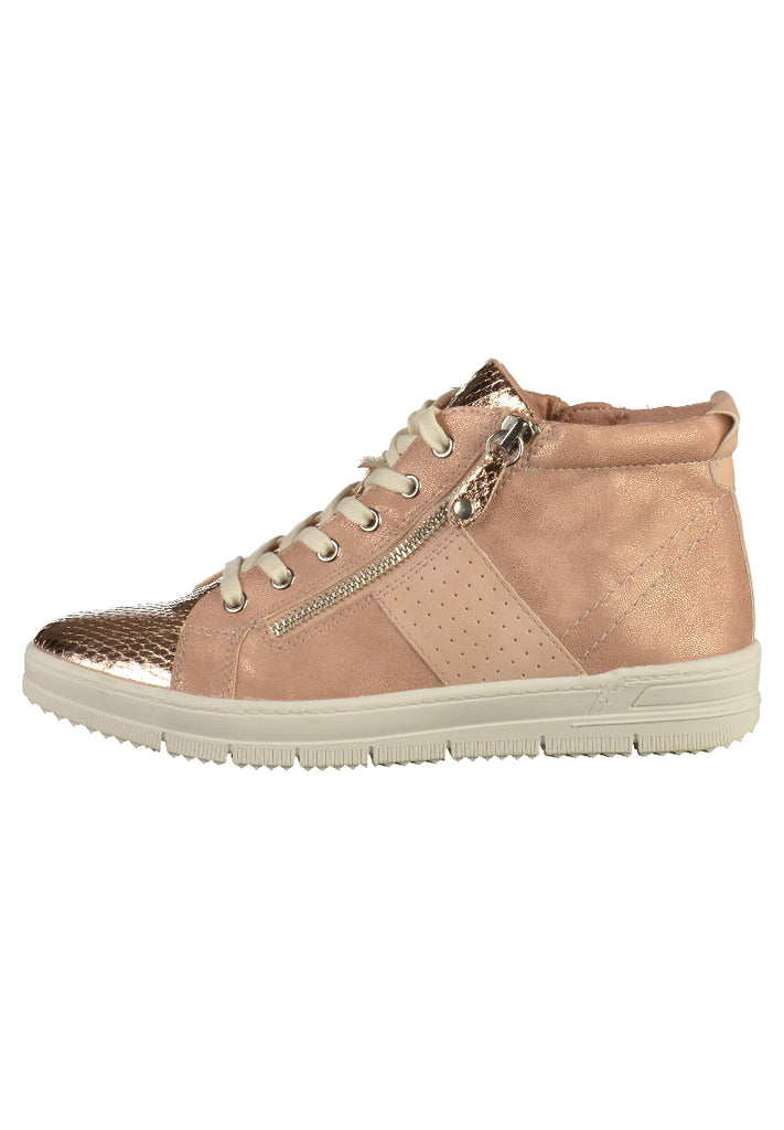 Tamaris Sneaker Lederimitat Rose - surf4shoes