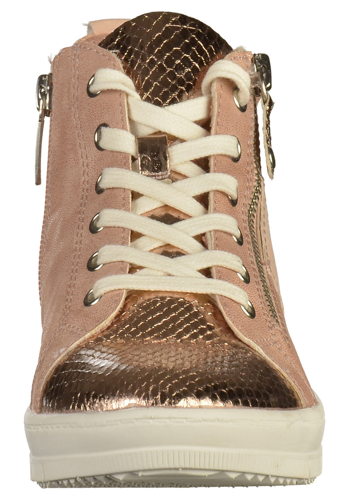 Tamaris Sneaker Lederimitat Rose - surf4shoes