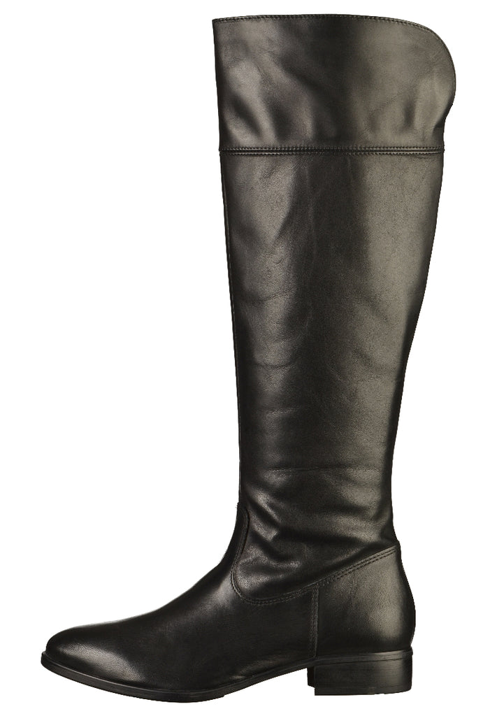 Tamaris Stiefel Leder Schwarz - surf4shoes