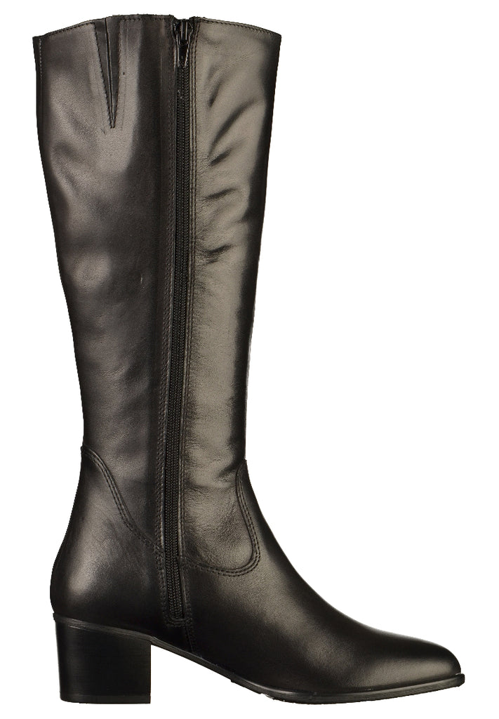 Tamaris Stiefel Leder Schwarz - surf4shoes