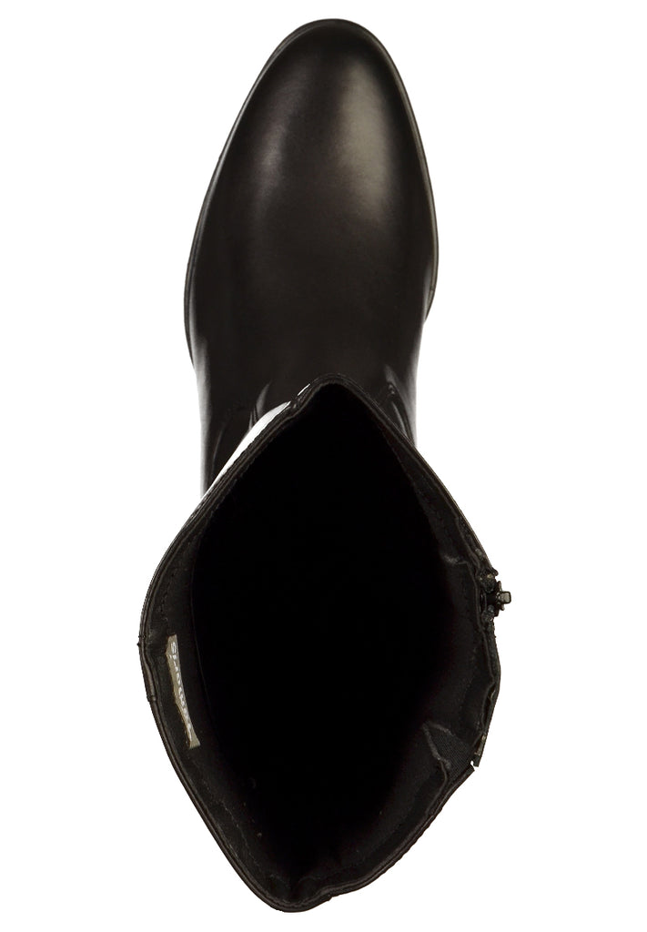 Tamaris Stiefel Leder Schwarz - surf4shoes