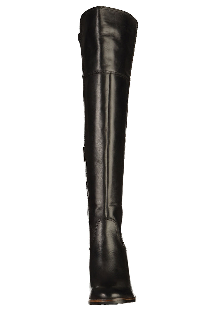 Tamaris Stiefel Leder Schwarz - surf4shoes