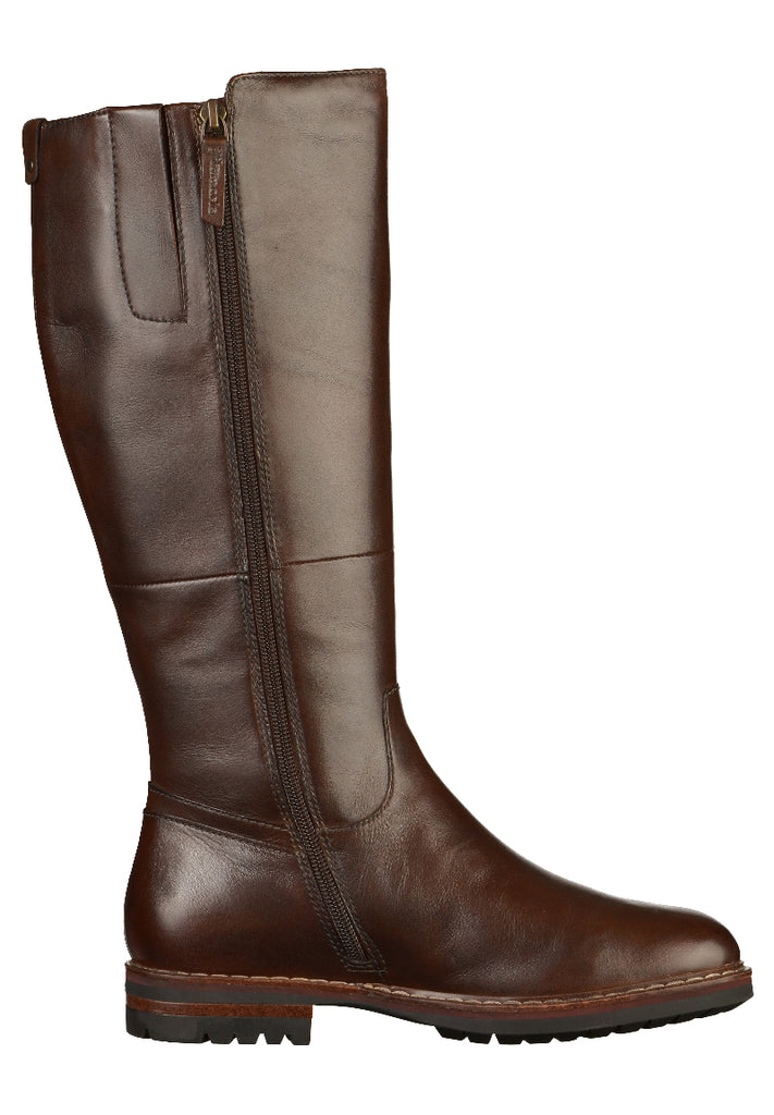 Tamaris Stiefel Leder Maroon - surf4shoes