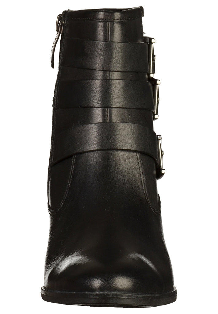 Tamaris Stiefelette Leder Schwarz - surf4shoes