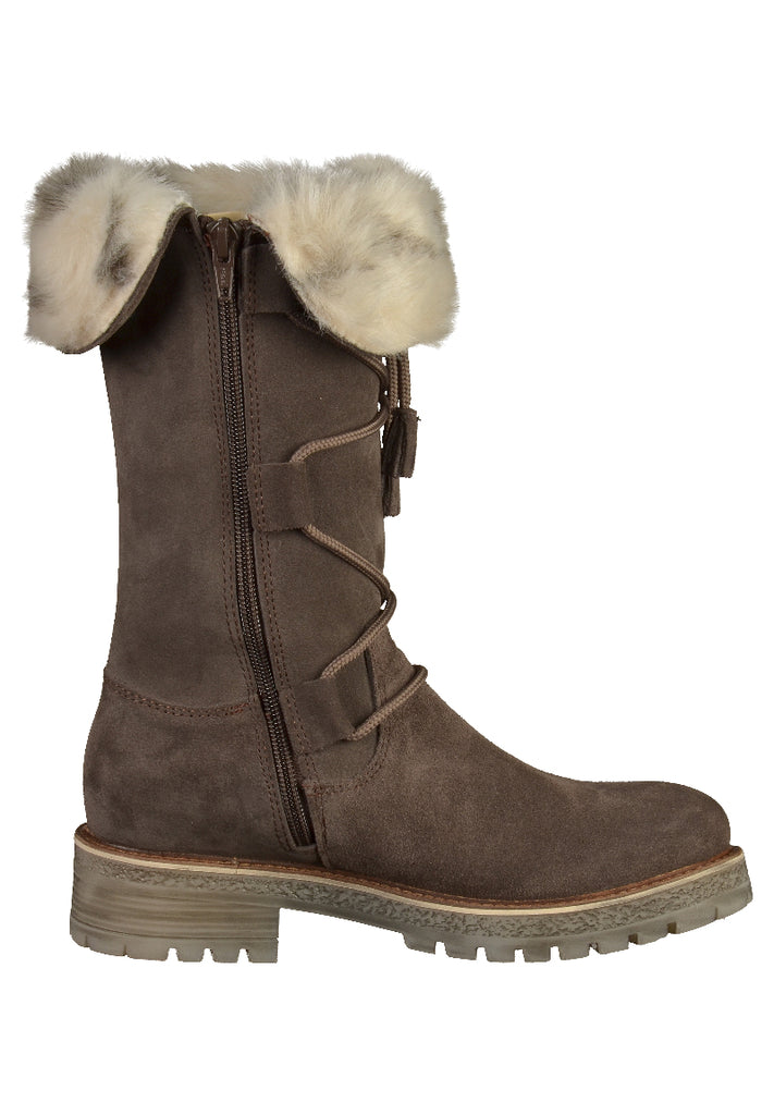 Tamaris Stiefel Leder Braun - surf4shoes