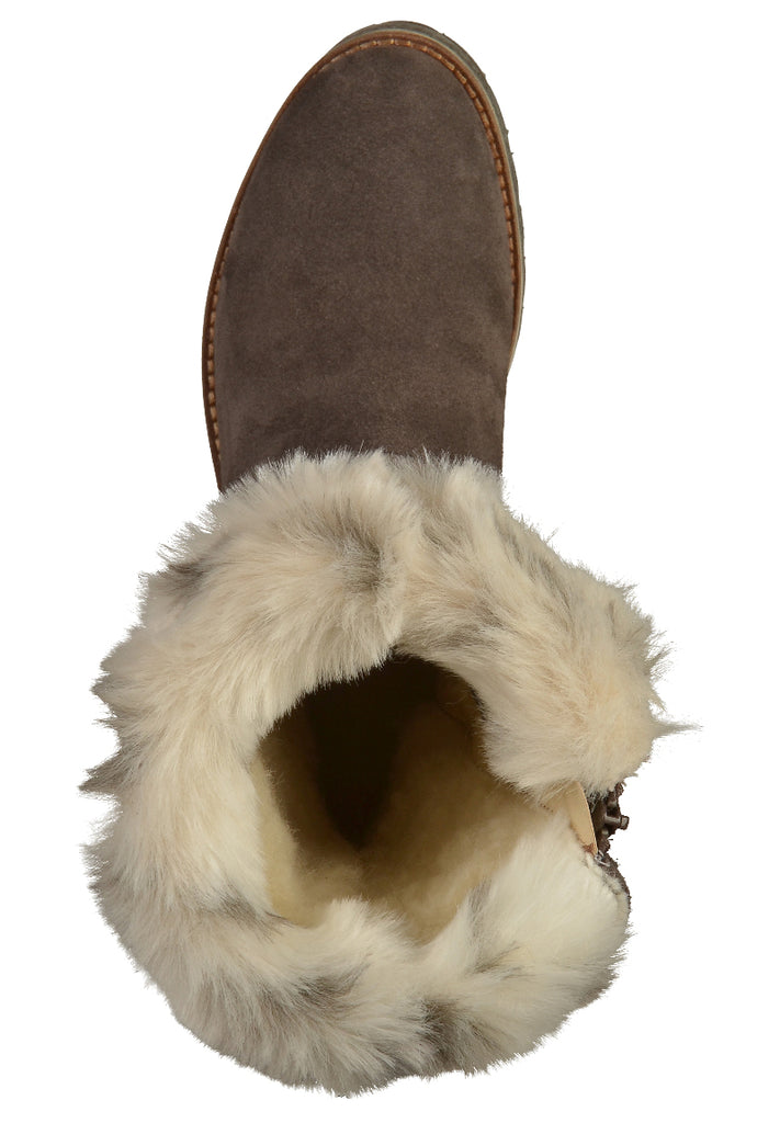 Tamaris Stiefel Leder Braun - surf4shoes