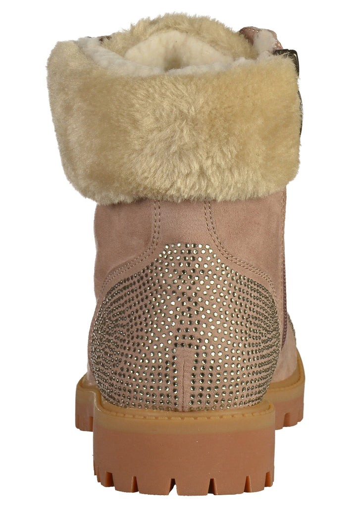 Tamaris Stiefelette Lederimitat Truffle - surf4shoes