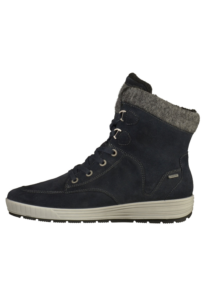 ara Stiefelette Veloursleder Ozean - surf4shoes