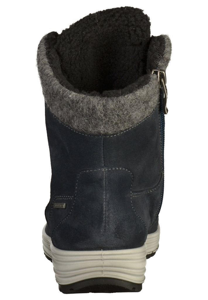 ara Stiefelette Veloursleder Ozean - surf4shoes