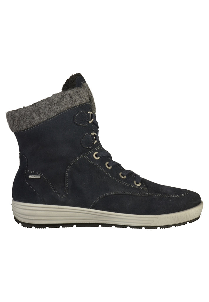 ara Stiefelette Veloursleder Ozean - surf4shoes
