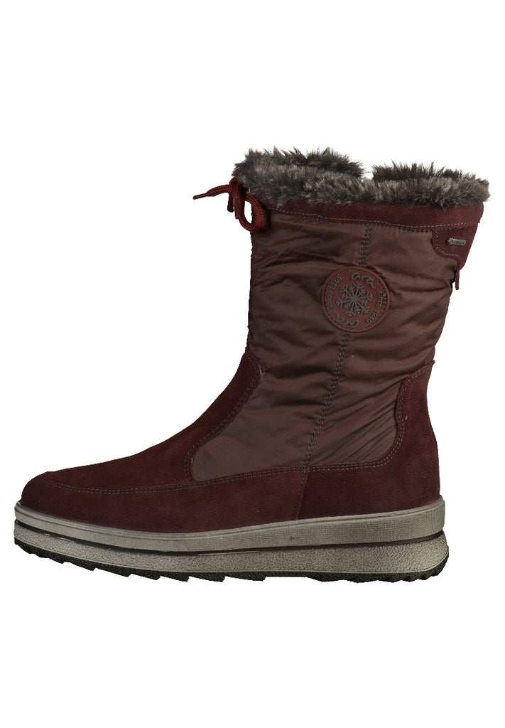 ara Stiefel Veloursleder Violett - surf4shoes