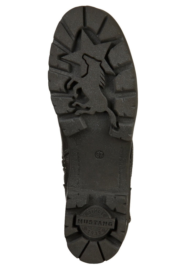 Mustang Stiefelette Lederimitat Navy - surf4shoes