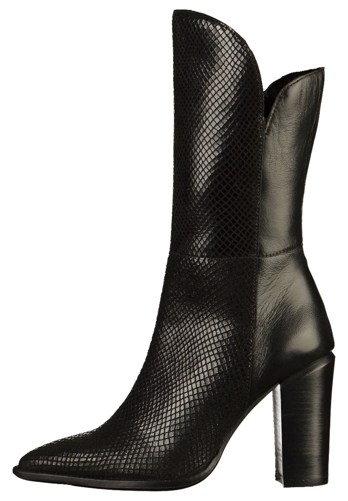 Bronx Stiefel Leder Schwarz - surf4shoes