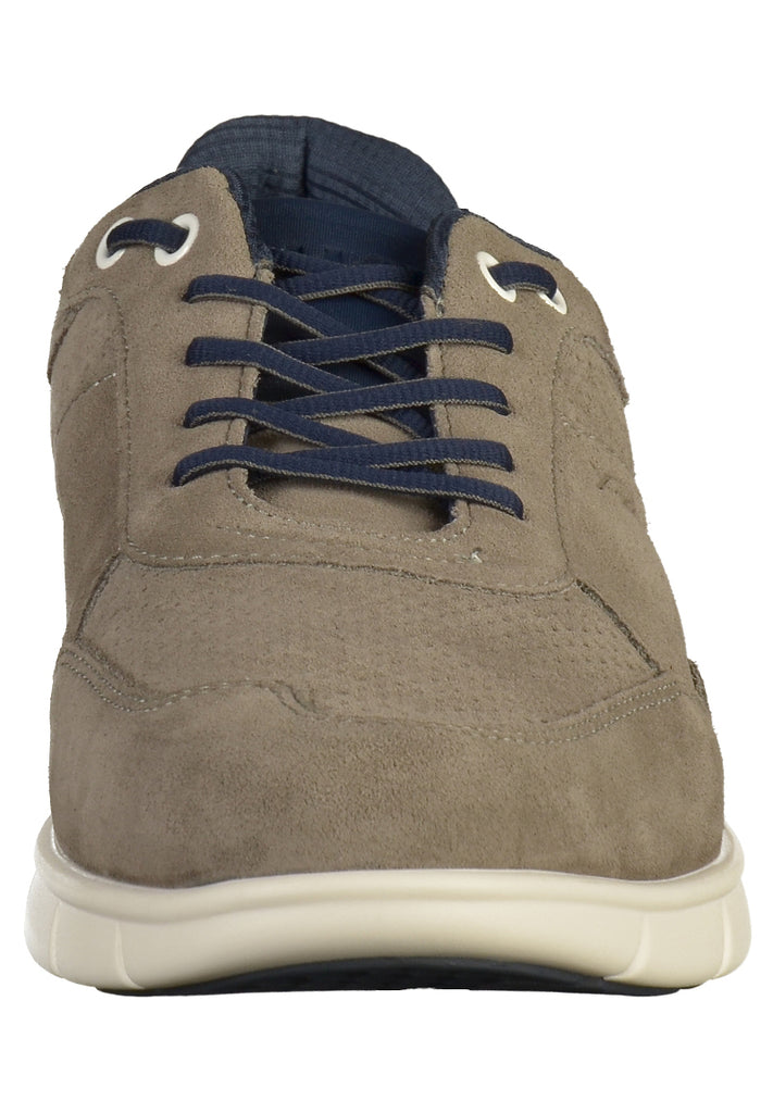 Lloyd Halbschuhe Leder Grau/Blau - surf4shoes