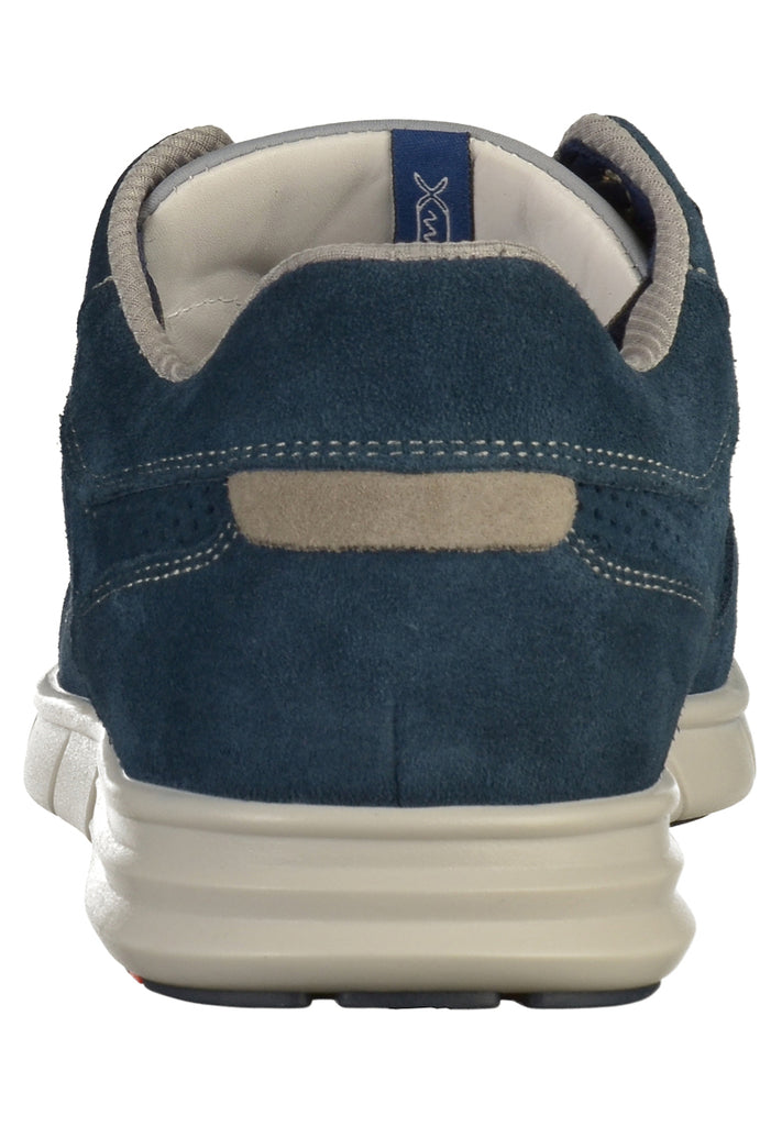 Lloyd Halbschuhe Leder Blau/Grau - surf4shoes