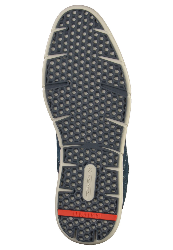 Lloyd Halbschuhe Leder Blau/Grau - surf4shoes