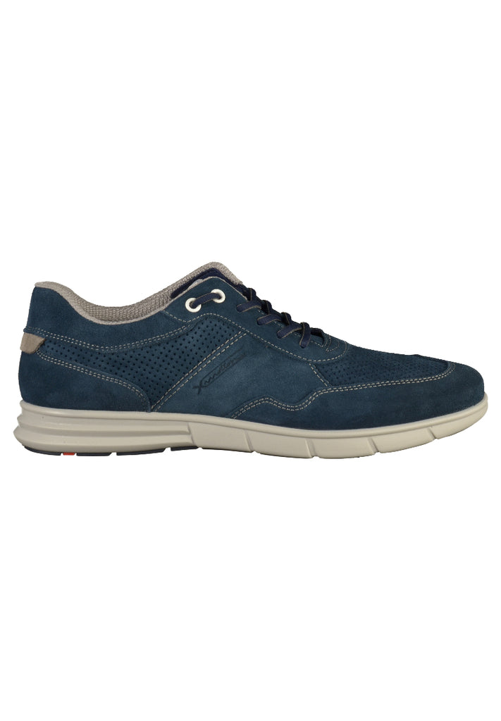 Lloyd Halbschuhe Leder Blau/Grau - surf4shoes