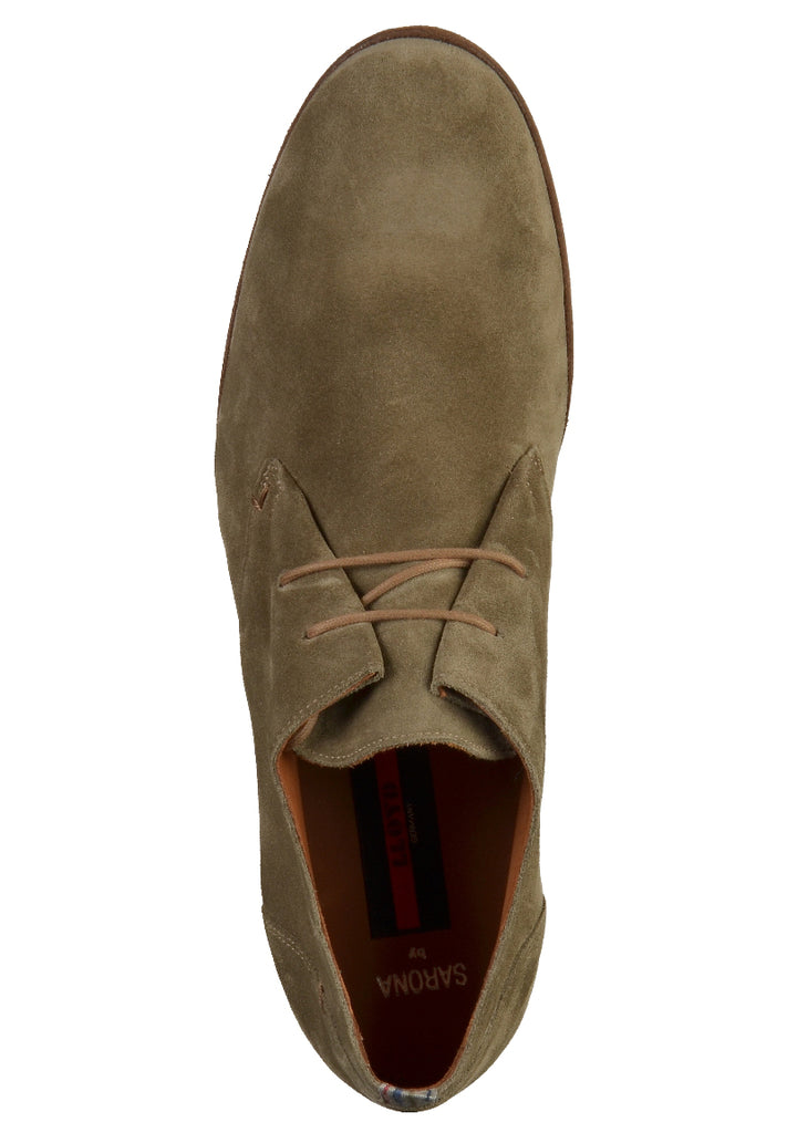 Lloyd Halbschuhe Veloursleder Grau - surf4shoes