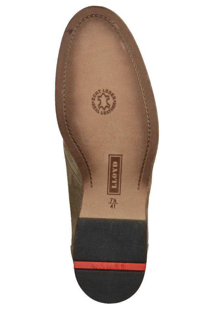 Lloyd Halbschuhe Veloursleder Grau - surf4shoes