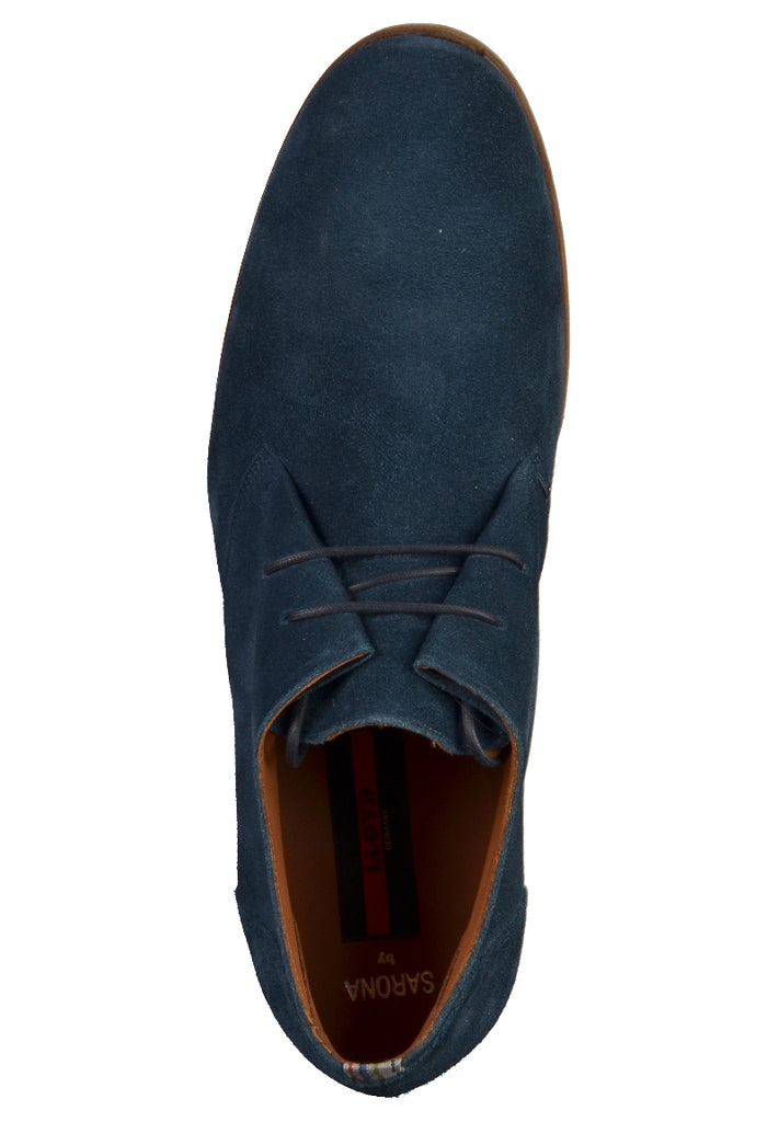 Lloyd Halbschuhe Veloursleder Jeans - surf4shoes