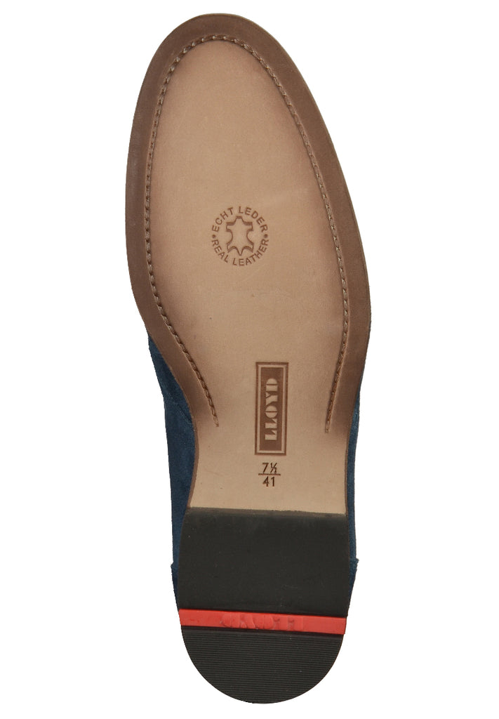 Lloyd Halbschuhe Veloursleder Jeans - surf4shoes