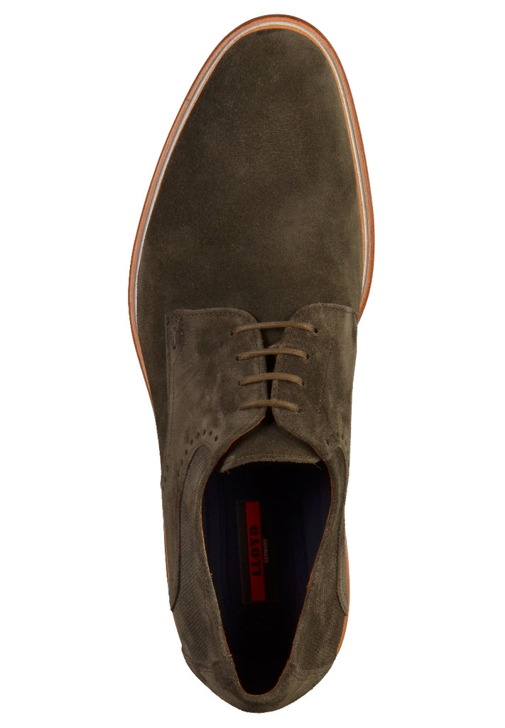 Lloyd Businessschuhe Veloursleder Sepia - surf4shoes