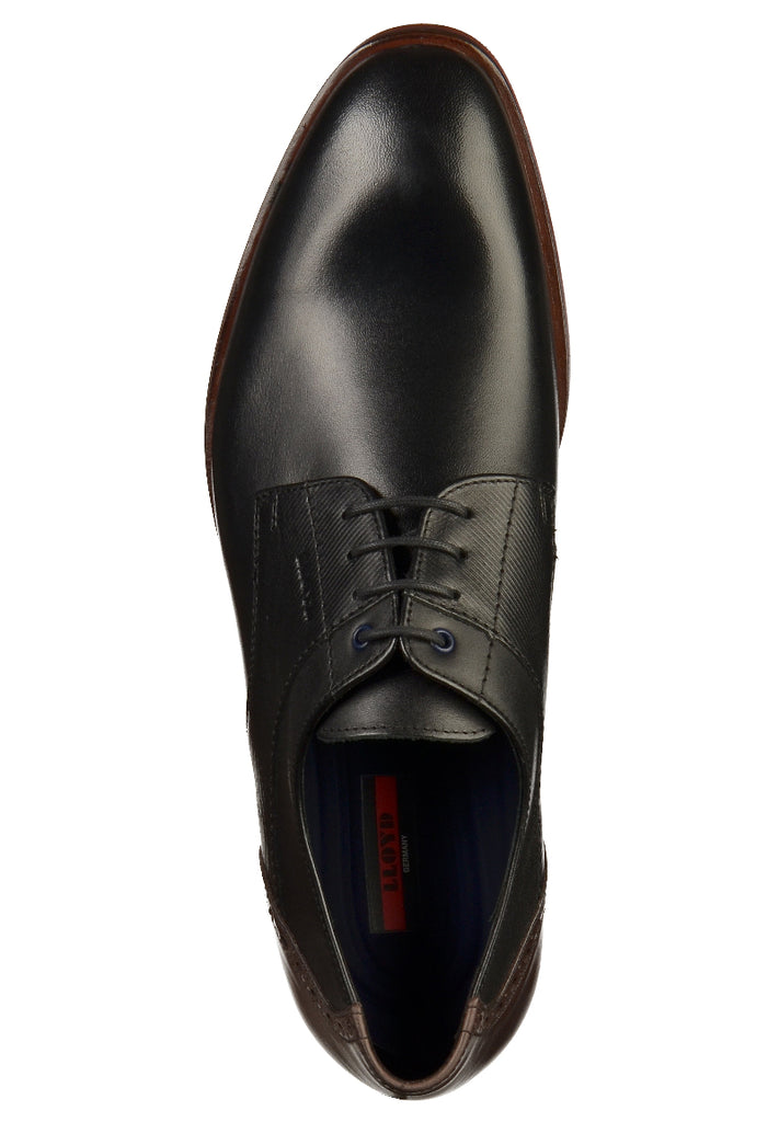 Lloyd Businessschuhe Glattleder Schwarz - surf4shoes