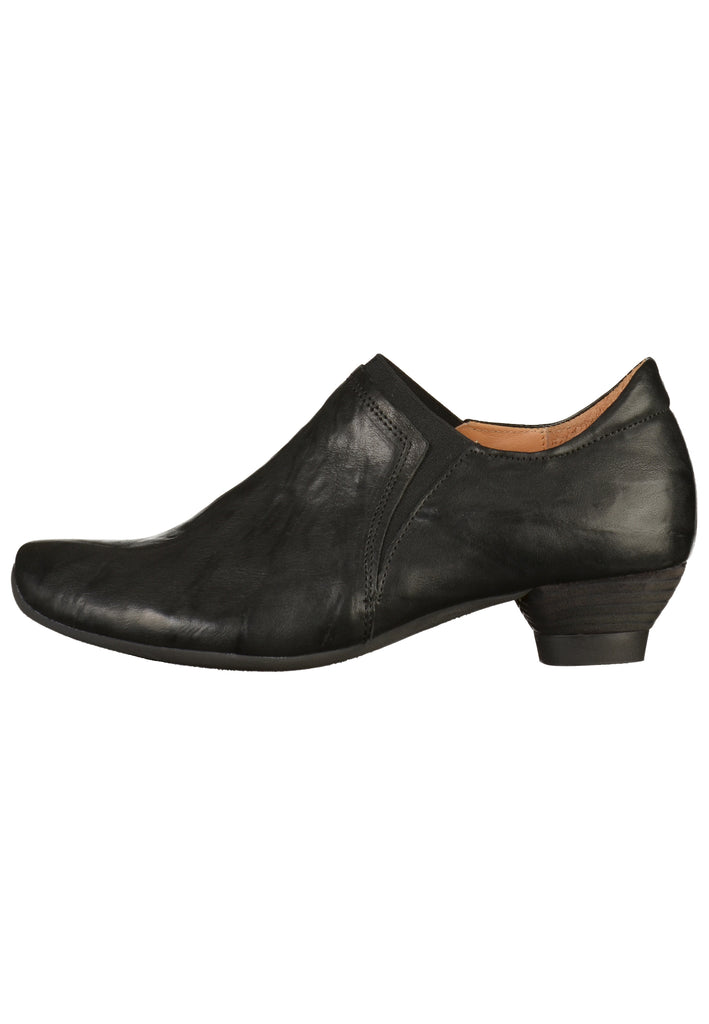 Think! Pumps Leder Schwarz - surf4shoes