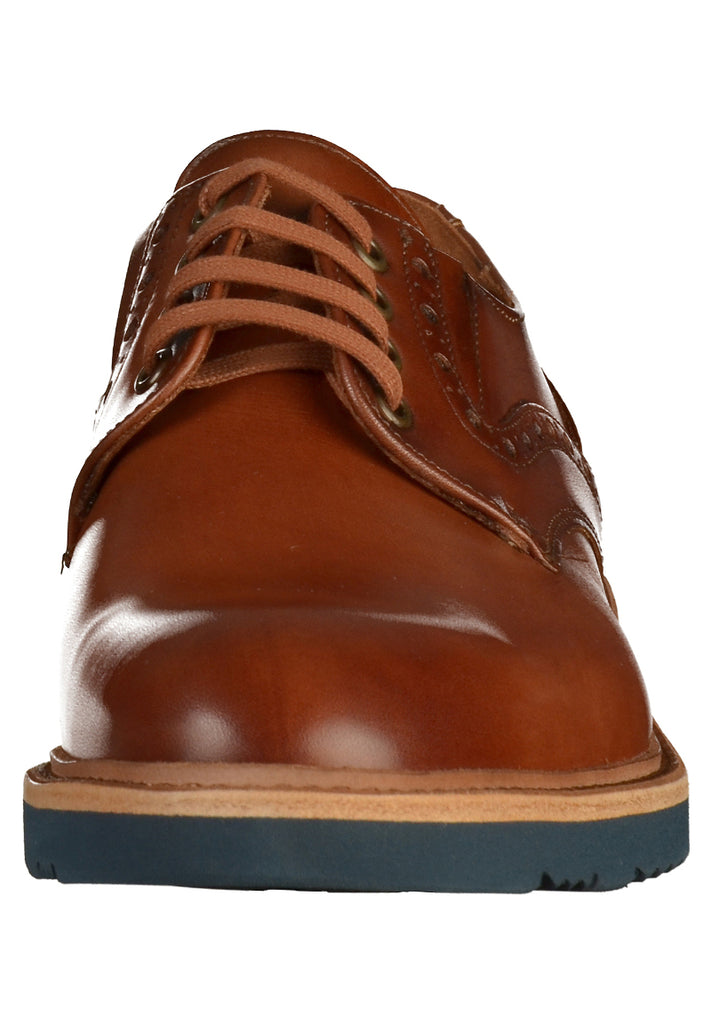 Lloyd Halbschuhe Leder Cognac - surf4shoes