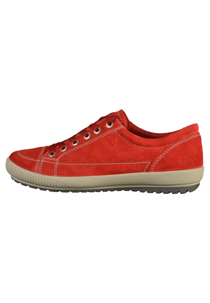 Legero Sneaker Veloursleder Rot - surf4shoes